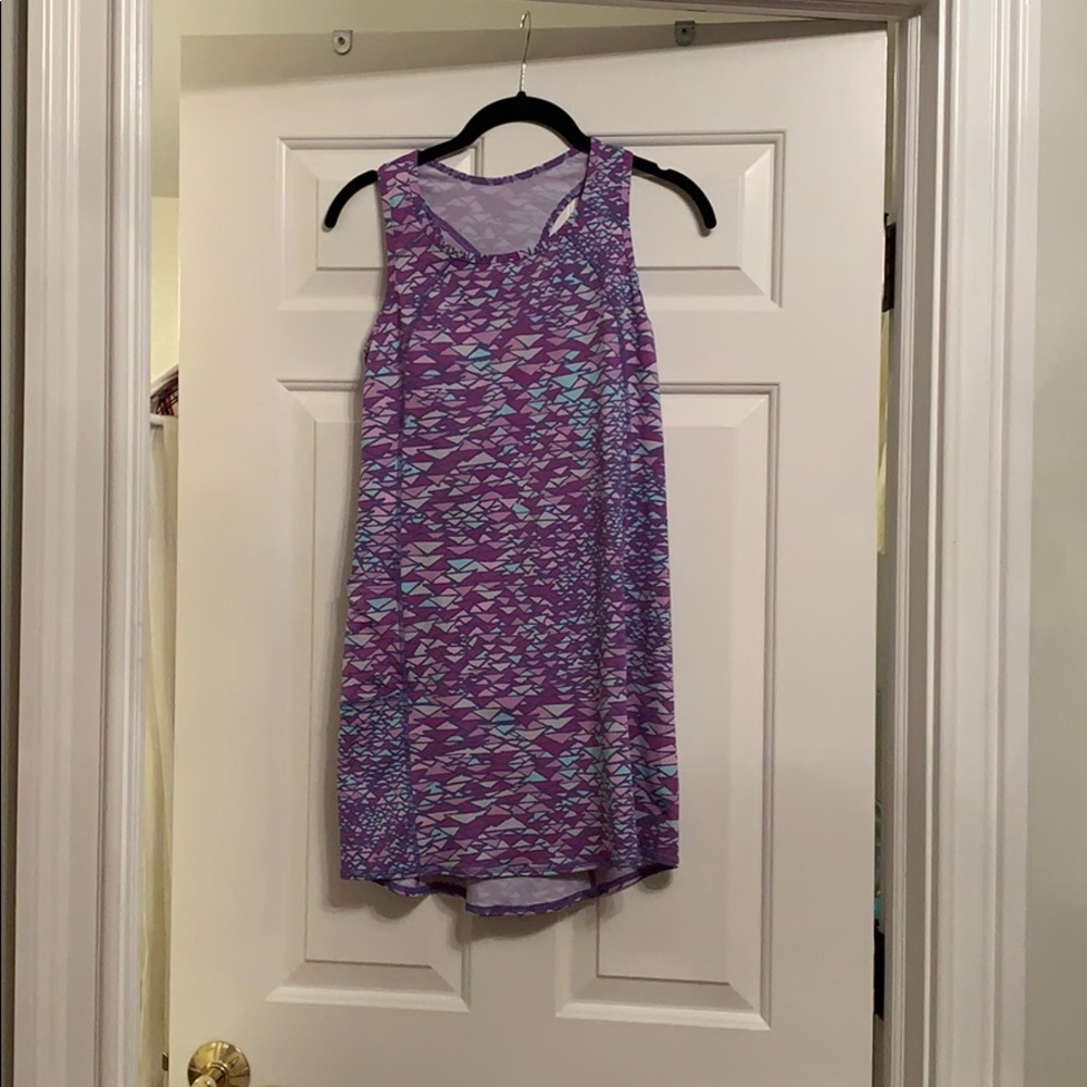 Aztec printed swim/tennis dress